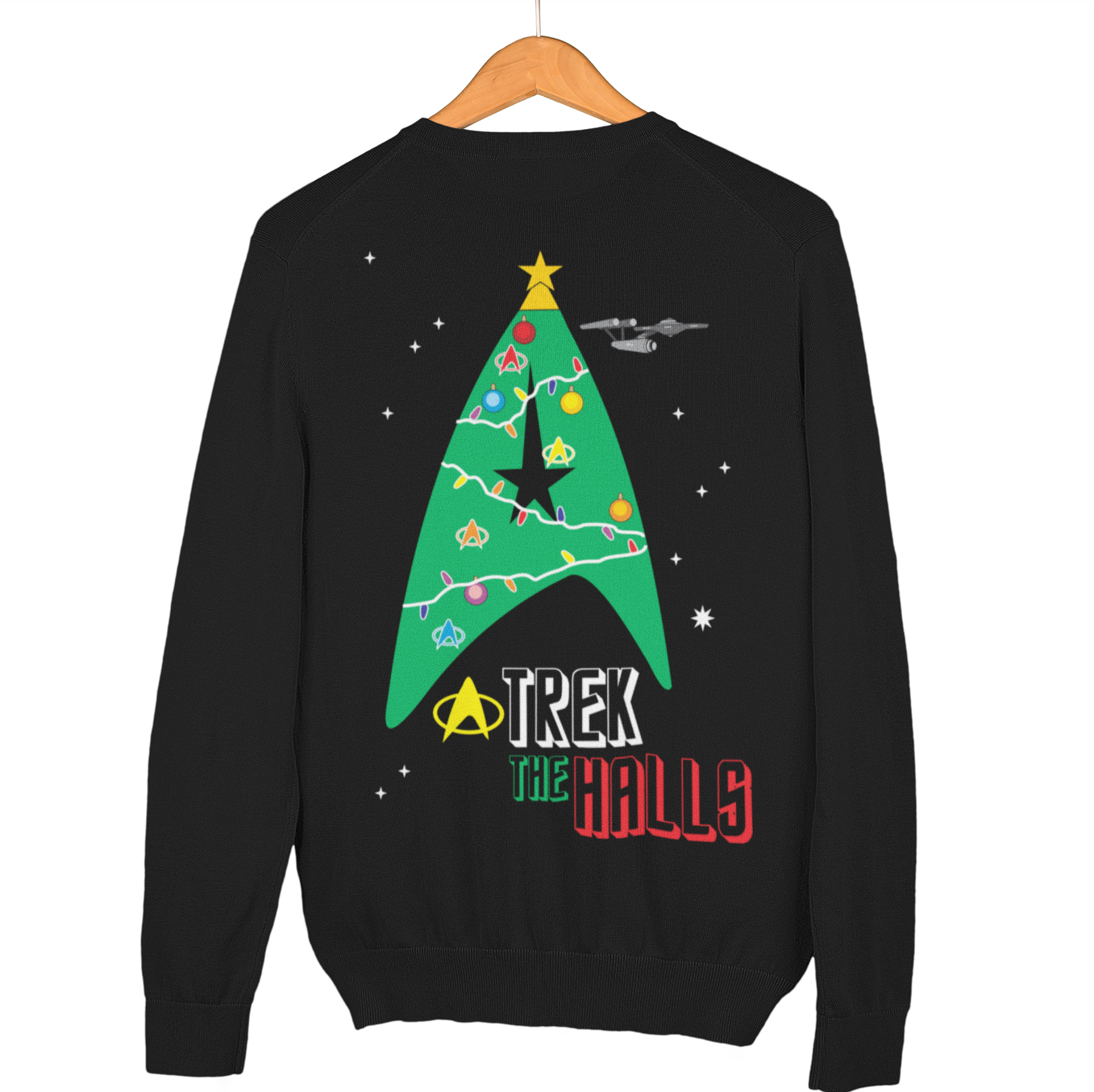Trek the Halls Sweater RudeMonster Apparel