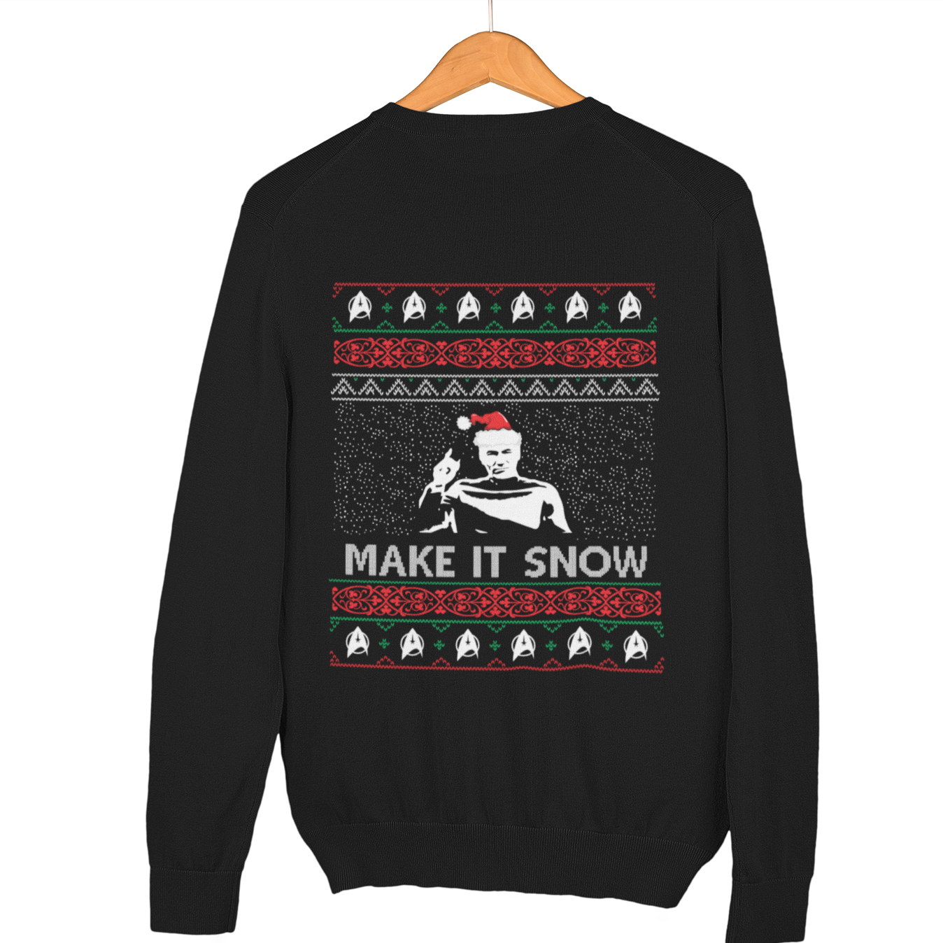 Star trek make it 2025 snow sweater