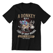 A Donkey and Holy Books