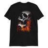 Flaming Skull Unisex T-Shirt