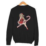 Candy Cane Pinup (Sweater)