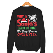Why is Santa's Sack so Big? (Sweater)